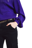 Relaxed Style Purple Jumper
