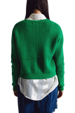 Relaxed Waffle Knit Jumper