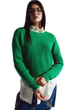 Relaxed Waffle Knit Jumper