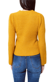 Round Neck Chunky Ribbed Jumper