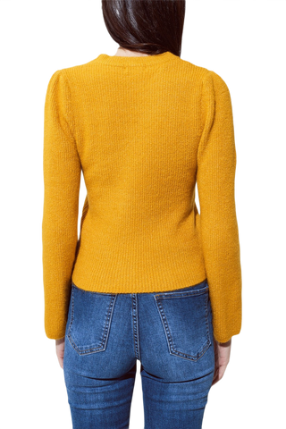 Round Neck Chunky Ribbed Jumper
