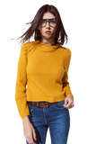 Round Neck Chunky Ribbed Jumper