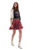 Ruffle Mini Skirt