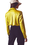 Lime Green Blouse