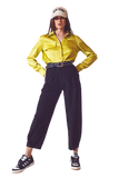 Lime Green Blouse