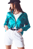 Turquoise Blouse
