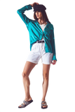 Turquoise Blouse