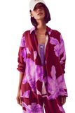 Fuchsia Floral Shirt