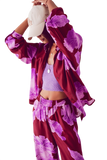 Fuchsia Floral Shirt