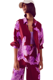 Fuchsia Floral Shirt