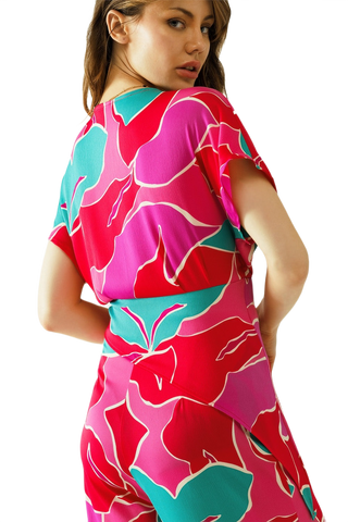 Floral Knot Short Sleeves