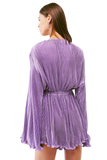 Lilac Pleated Romper