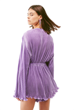 Lilac Pleated Romper