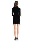 Metallic Silver Dress