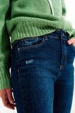 Skinny Jeans With Stretch in Medium Blue