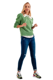 Skinny Jeans With Stretch in Medium Blue