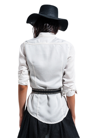 Slim Denim Shirt