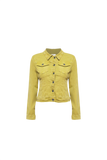 Acid Lime Denim Jacket