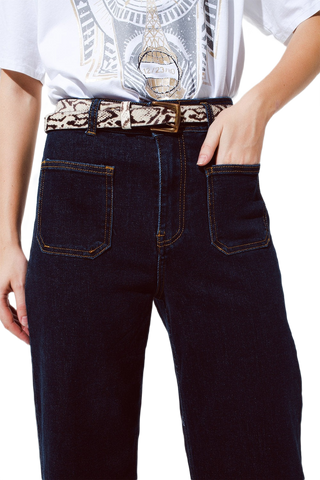 Elegant Styled Straight Jeans