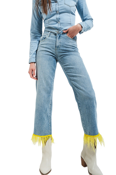 Straight Leg Jeans