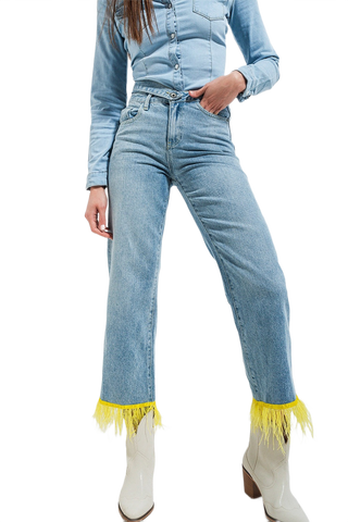 Straight Leg Jeans