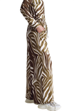 Zebra Olive Green Pants