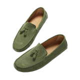 Safari Green Suede