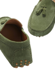Safari Green Suede