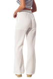 Wide Leg Pants in White