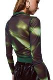 Tie-Die Green and Black