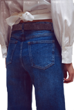 Wide Leg Diamante  Jeans
