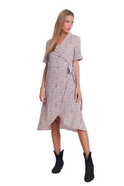 Pink Floral Dress