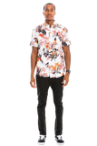 Digital Print Hawaiian Short Sleeve Shirt