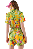 Yellow Drawstring Jumpsuit