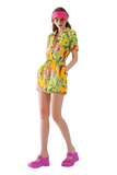 Yellow Drawstring Jumpsuit